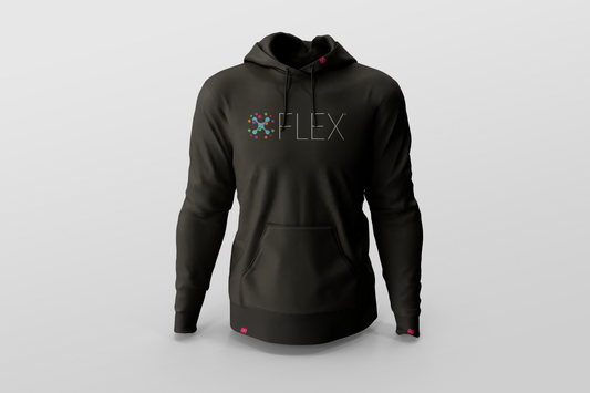 FLEX black hoodie